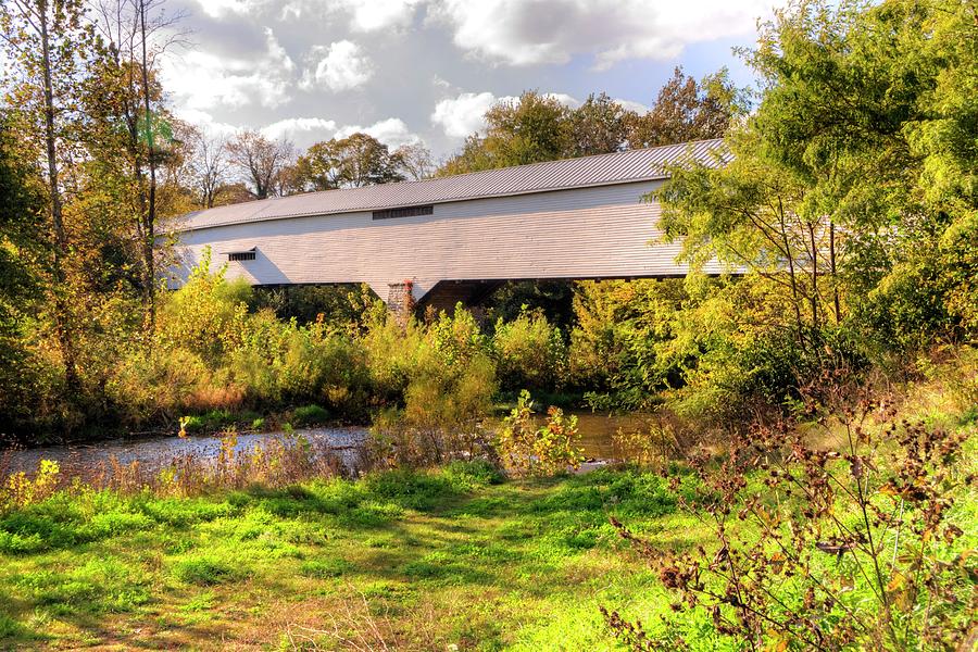 Moscow Covered Bridge 2 Photograph by Paul Lindner - Fine Art America