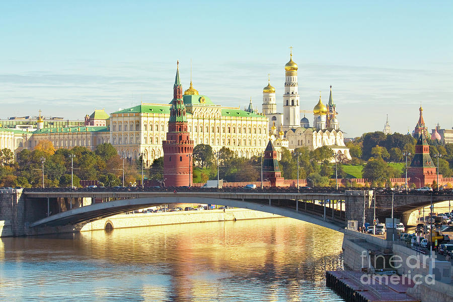 Moscow, Kremlin Photograph by Irina Afonskaya