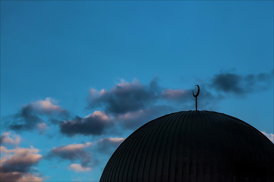 Mosque at Sunset Photograph by Robert Ullmann