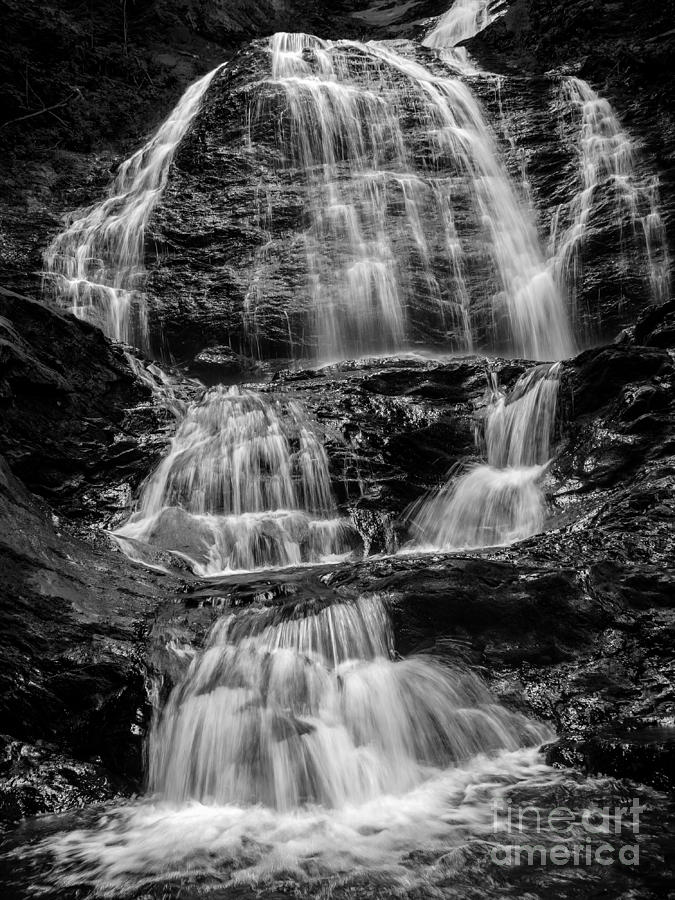 Moss Glen Falls Vermont Photograph by Edward Fielding