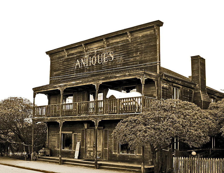 Moss Landing Antiques Photograph by Laurie Ehlke Fine Art America