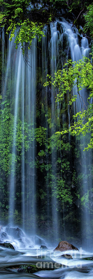 Mossbrae Falls  Photograph by Peter Dang
