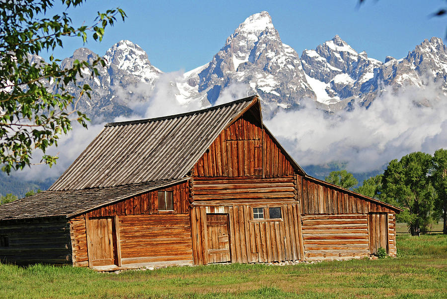 Most Famous Barn Yellowstone Photograph by PhyllisAnn Mains - Pixels