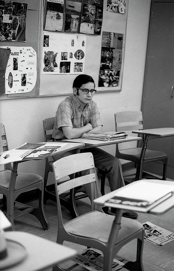 Most Scholarly Student, 1972 Photograph by Jeremy Butler