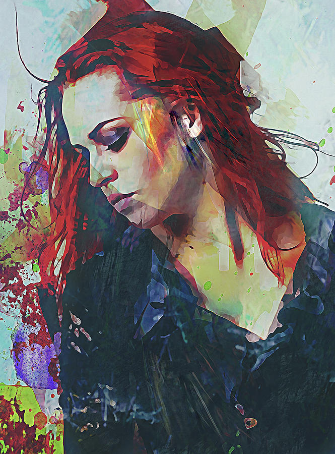 Mostly- Abstract Portrait by Galen Valle Mostly- Abstract Portrait by Galen Valle