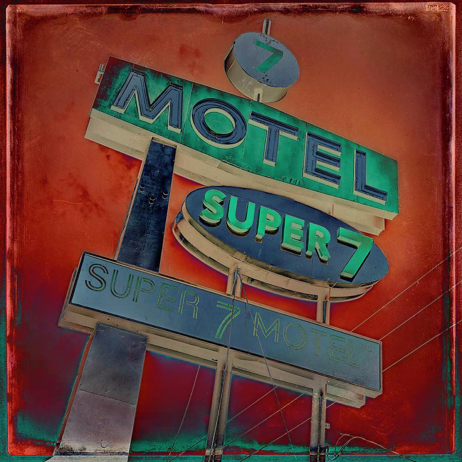 Motel 7 #1 Photograph by Jerry Golab