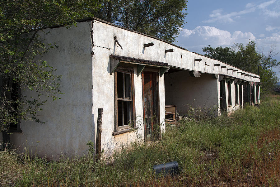 Motel Ruins, Newkirk, New Mexico Photograph