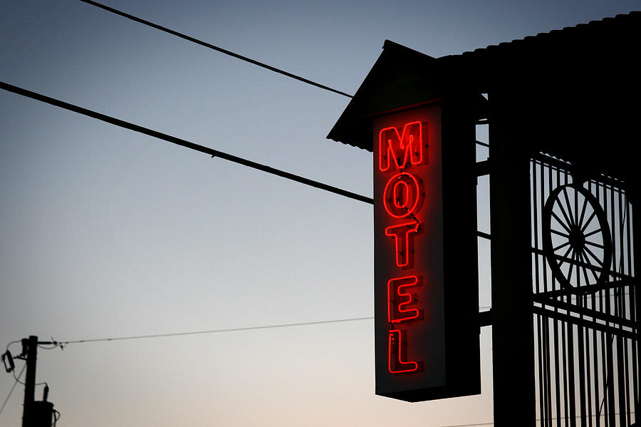 Motel Photograph by Shane Rees