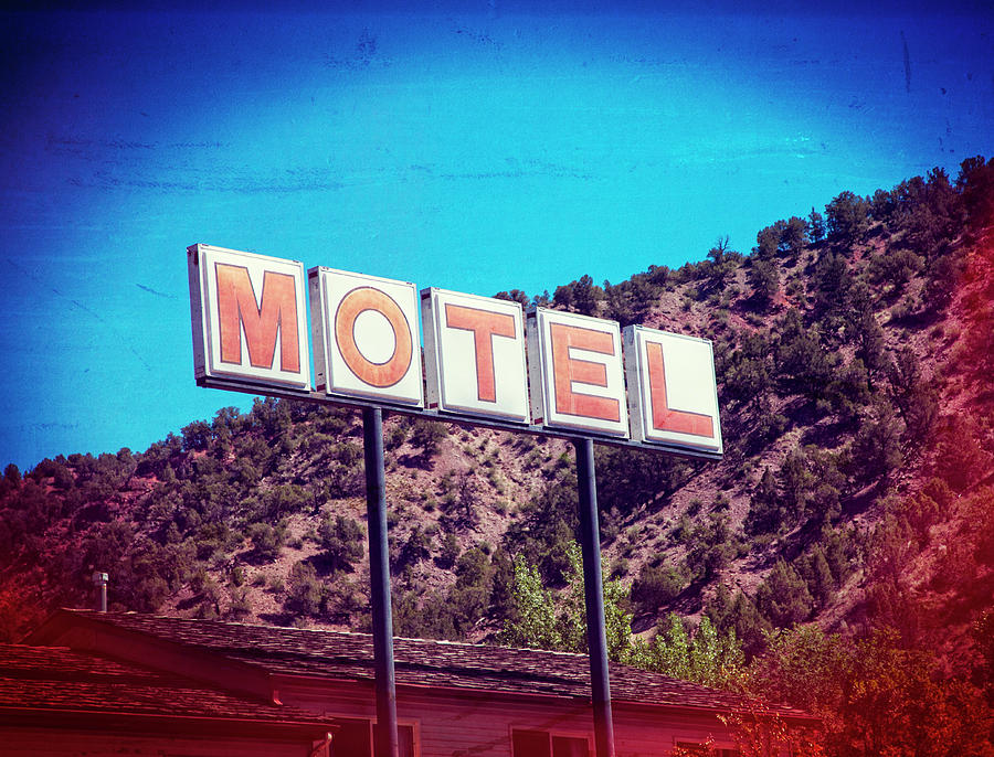 Motel Digital Art by Susan Stone