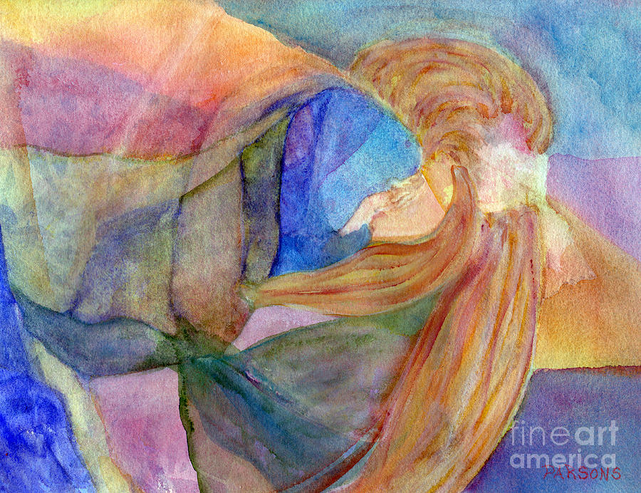 Mother and Baby Painting by Pamela Parsons