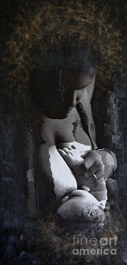 Mother And Child Painting - Mother and Child by Jacqueline Milner