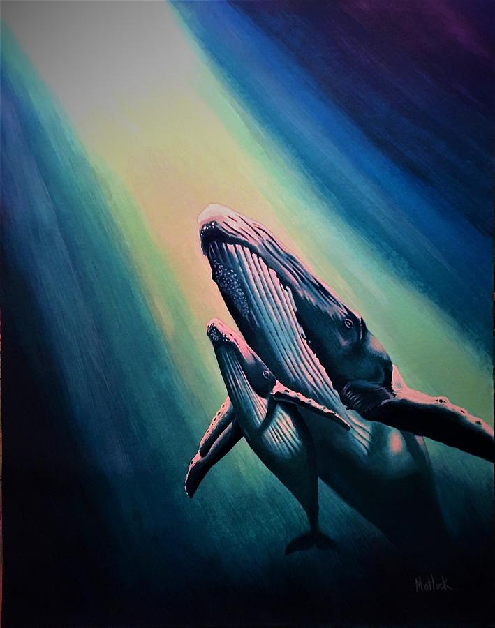 Mother and Child Painting by John Matlock Pixels