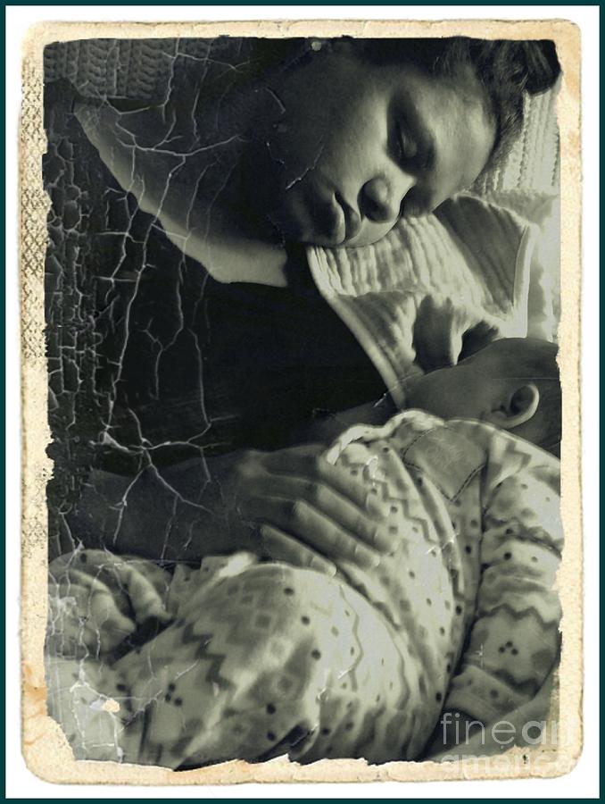 Mother Photograph - Mother and Daughter 2  by Sarah Loft