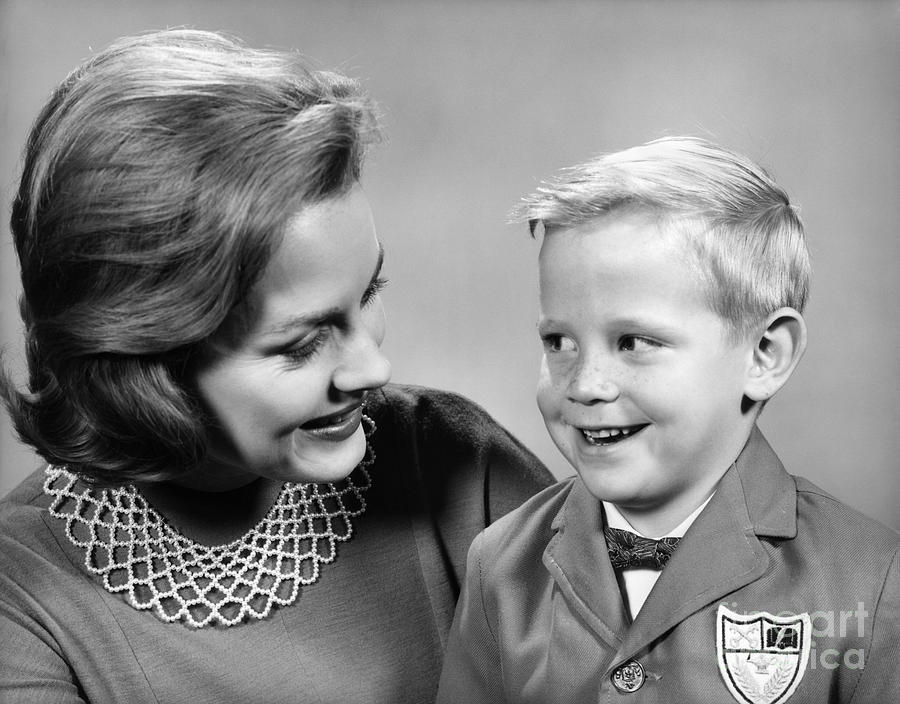 Mother And Son, C.1960s Photograph by H. Armstrong Roberts/ClassicStock