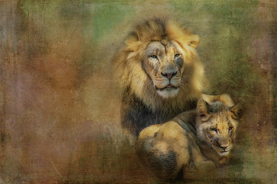 Father and Son Digital Art by Terry Davis