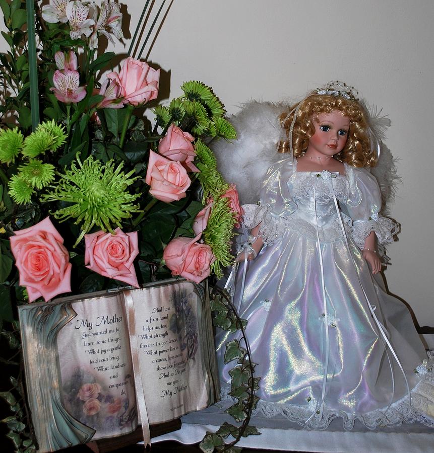 Rose Photograph - Mother Angel by Trudi Southerland