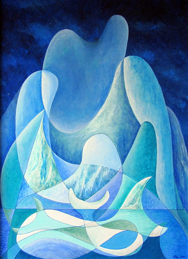 Mother Iceberg Painting by Douglas Pike