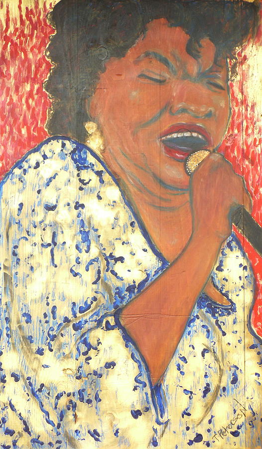 Mother Nature Koko Taylor Painting by Todd  Peterson