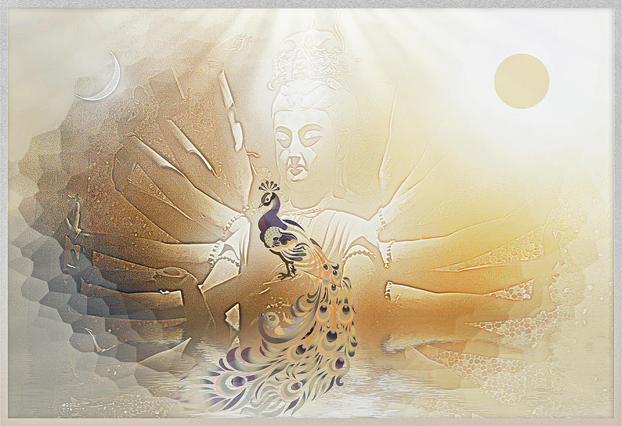 Mother of compassion Digital Art by Harald Dastis