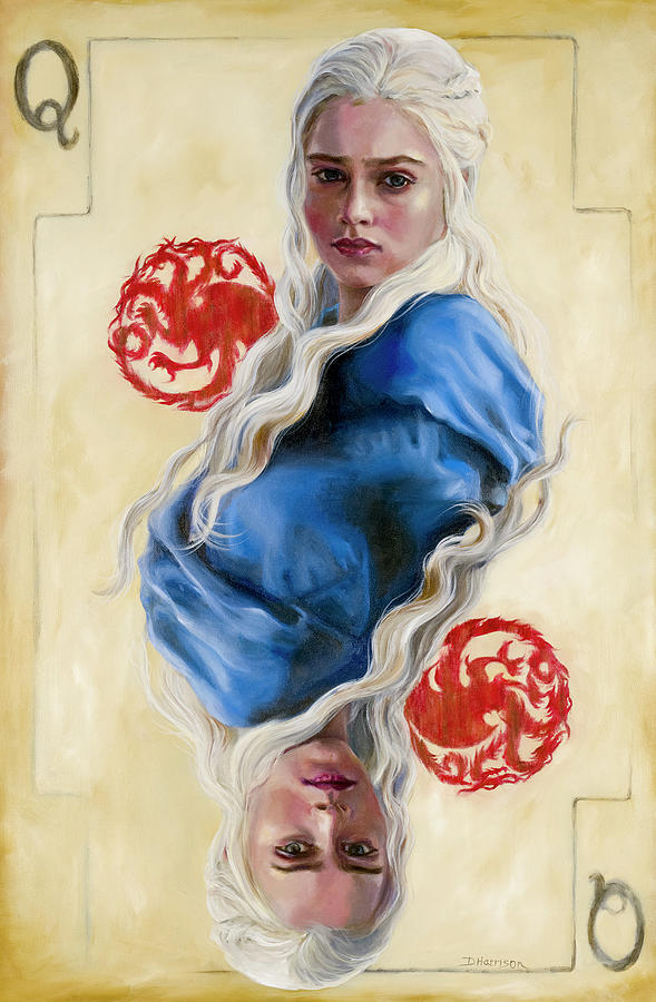 Got Painting - Mother of Dragons by Denise H Cooperman Got Painting - Mother of Dragons by Denise H Cooperman