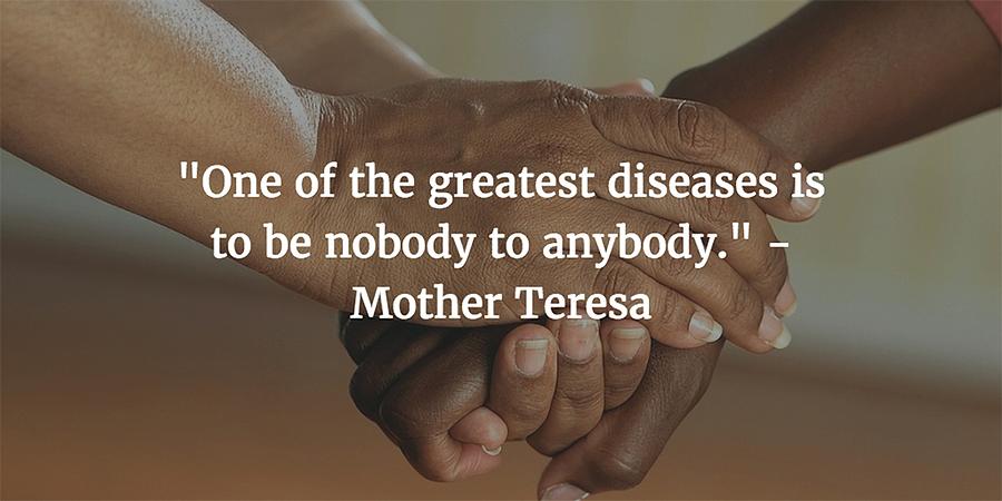 Inspirational Photograph - Mother Teresa Quote by Matt Create
