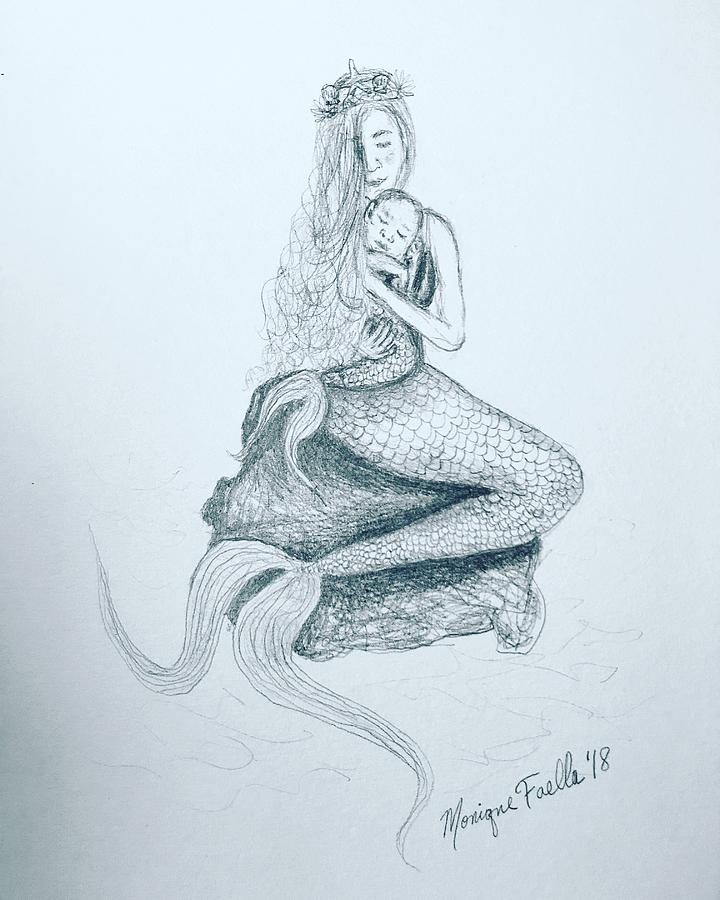 Motherhood Mermaid by Monique Faella Motherhood Mermaid by Monique Faella