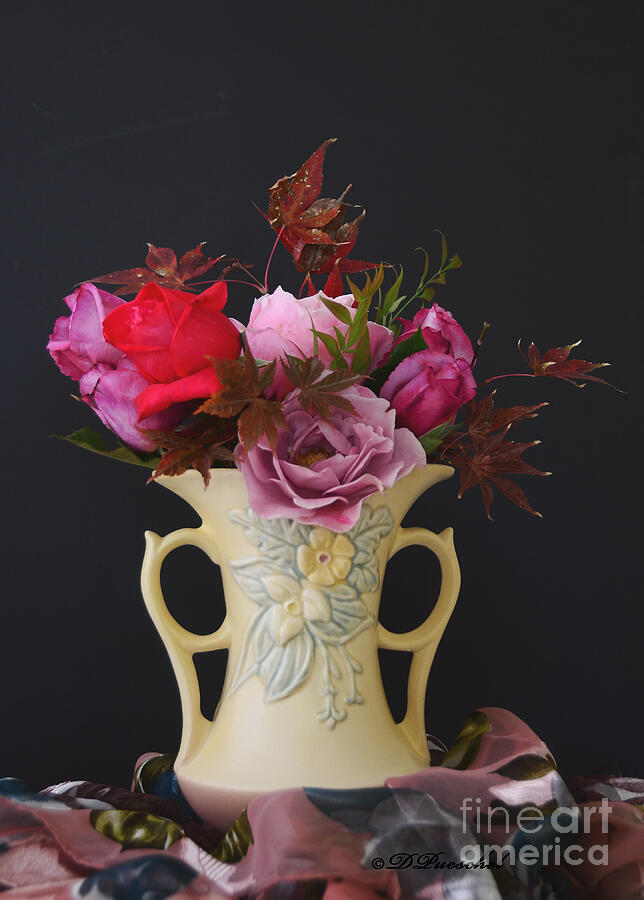 Mothers Antique Vase Photograph by Debby Pueschel
