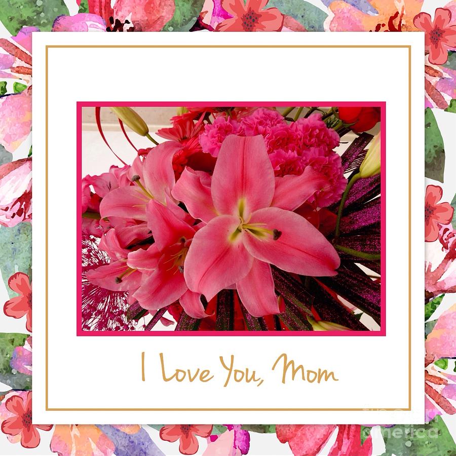 Mothers Day Lilies Photograph by Joan-Violet Stretch