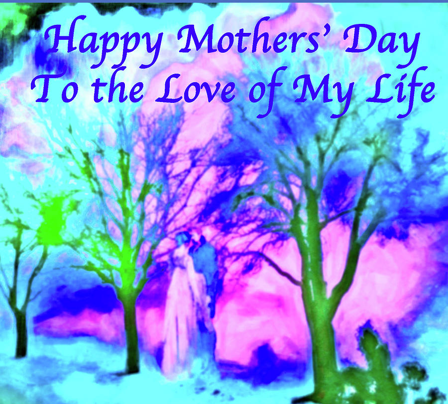Mothers Day Romantic Digital Art by Femina Photo Art By Maggie