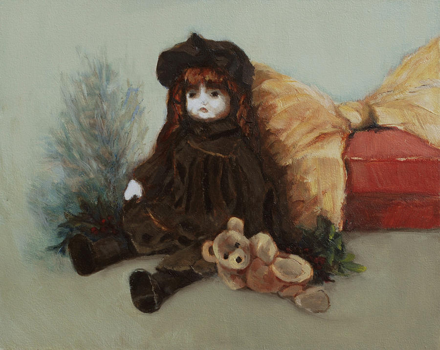 Mothers Doll Painting by Joyce Snyder