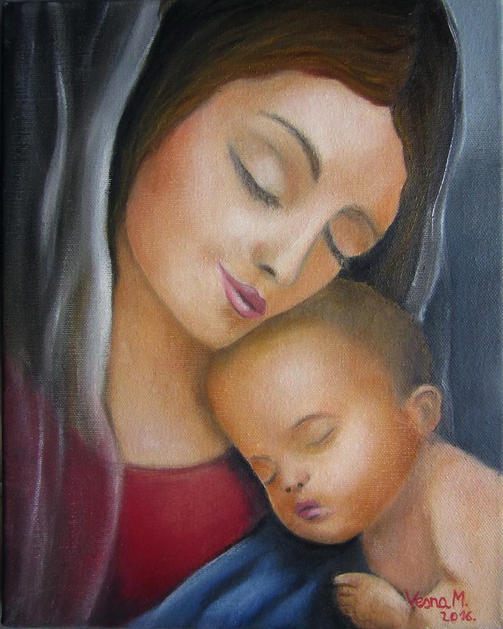 Mothers Love Painting by Vesna Martinjak