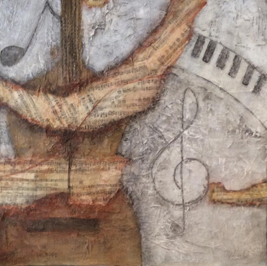 Mother's Music - SOLD Mixed Media by Mary Jean Henke - Fine Art America