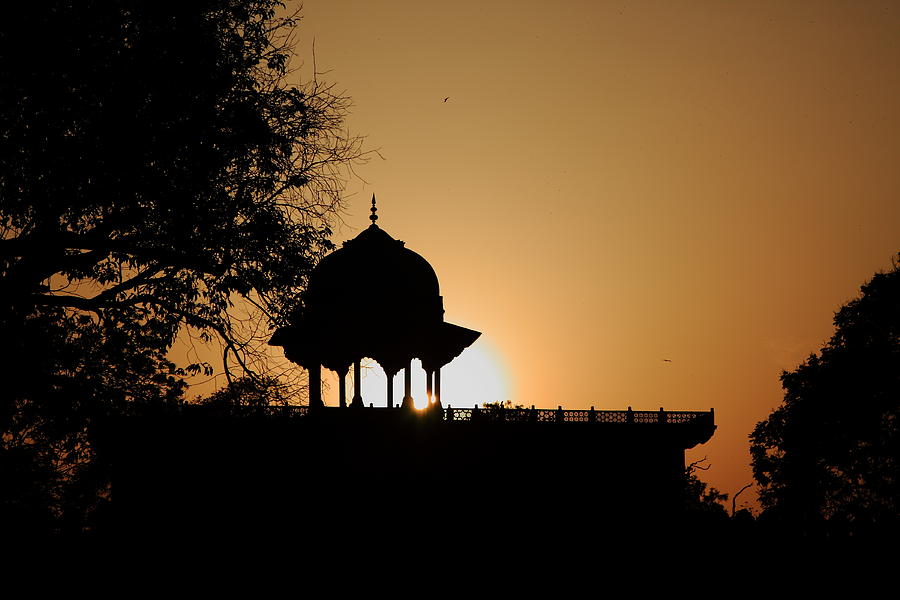 Moti Masjid At Sunset, Taj Mahal, India Photograph by Aidan Moran