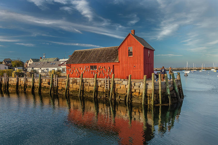 Motif 1 Rockport Mass. Photograph by Michael Carriero - Fine Art America