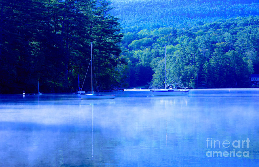 Boat Photograph - Motionless by Sherman Perry