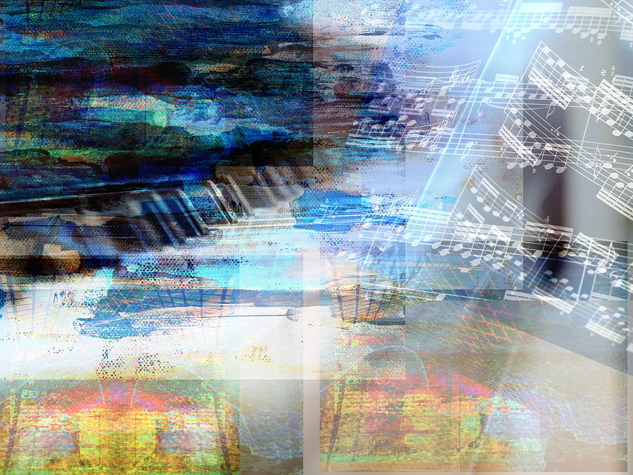 Motivational Piano Digital Art by Art Di