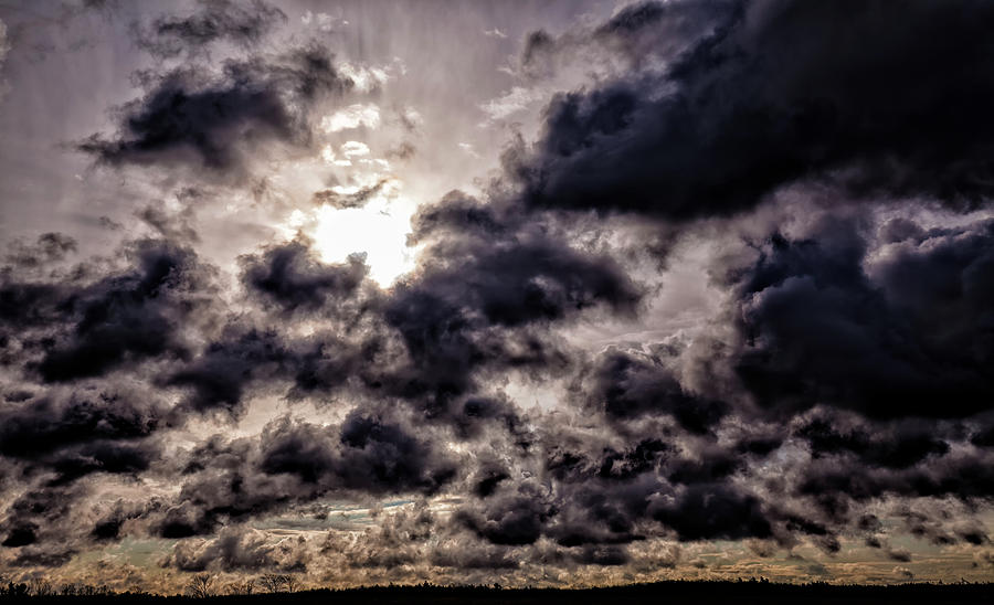 Motley Sky Photograph by Irwin Barrett