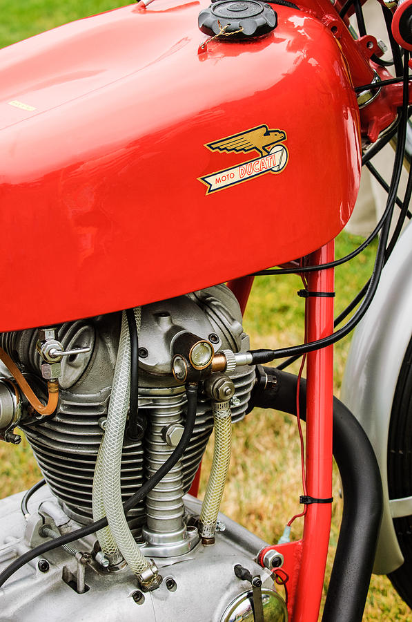 Moto Ducati Motorcycle -2115c Photograph by Jill Reger