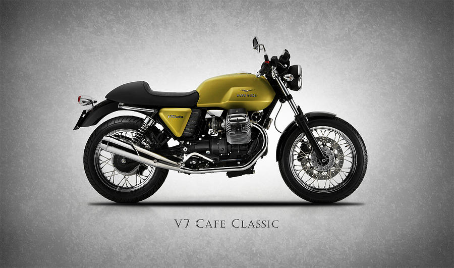 Moto Guzzi Photograph - Moto Guzzi V7 Cafe Classic by Mark Rogan Moto Guzzi Photograph - Moto Guzzi V7 Cafe Classic by Mark Rogan