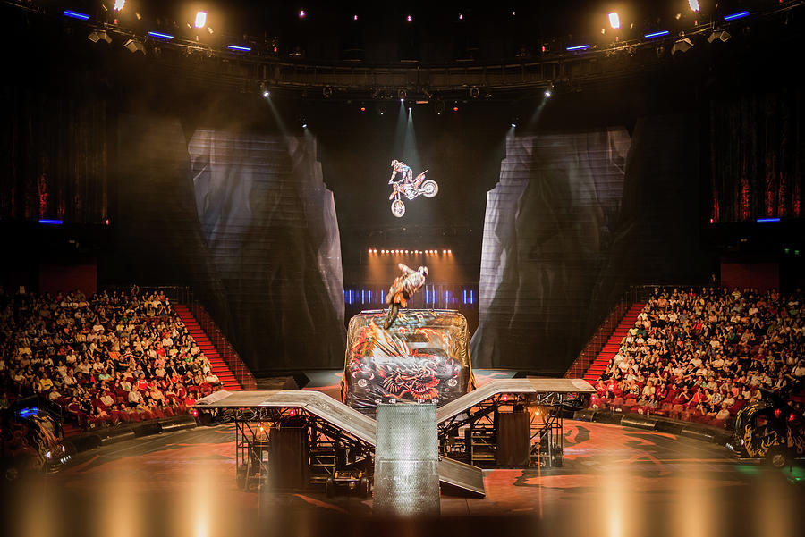 Moto in The House Of Dancing Water. by Lucas Dragone Moto in The House Of Dancing Water. by Lucas Dragone