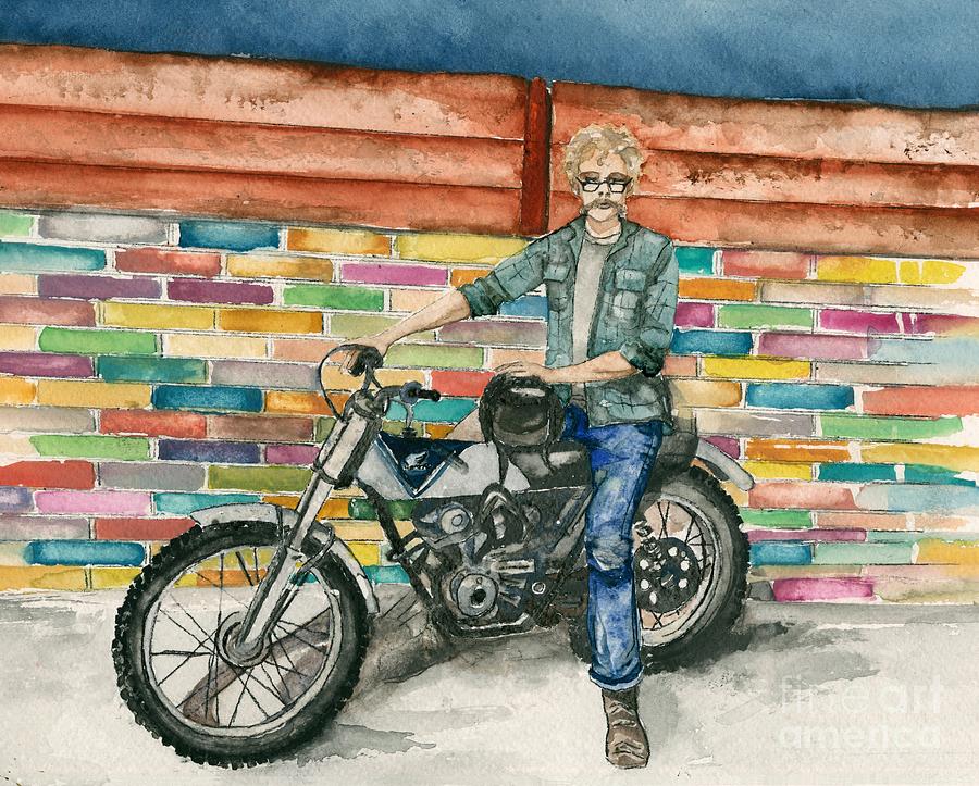 Moto Max Painting by Norah Daily