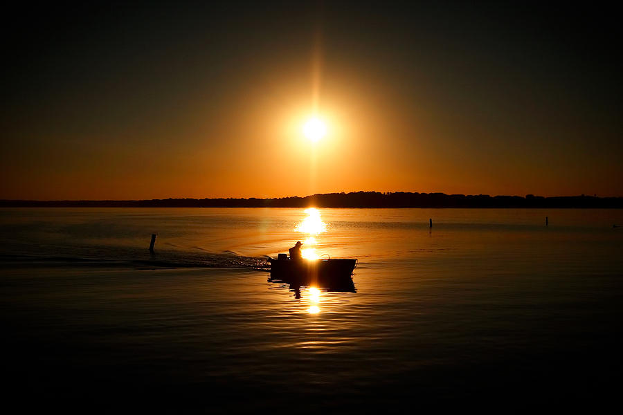 Motor Boat Ride Photograph by Todd Klassy