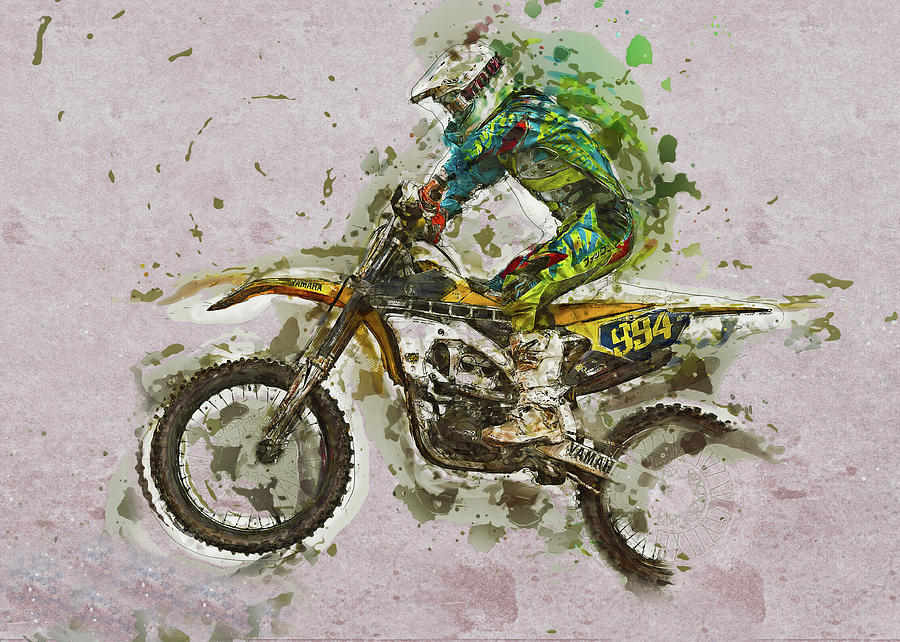 Motorbike Dream Digital Art by Roy Pedersen - Fine Art America