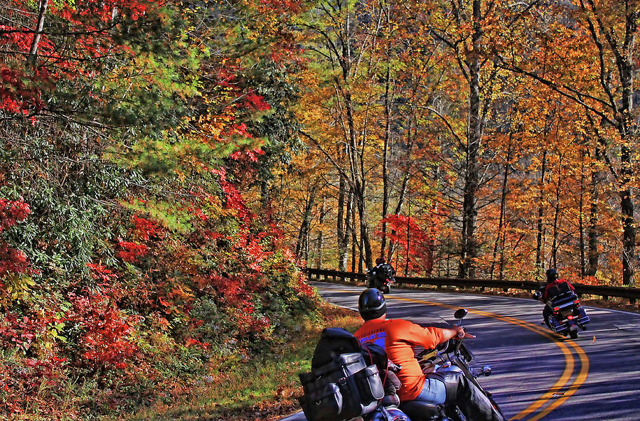 Motorcycling Through Appalachia Photograph by HH Photography of Florida