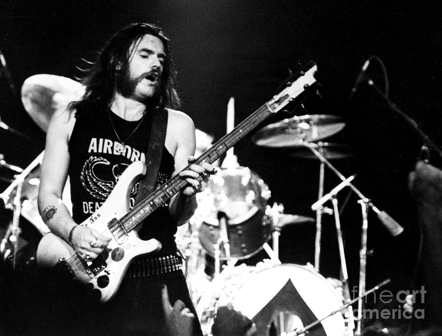 Motorhead Lemmy 1979 Photograph by Chris Walter