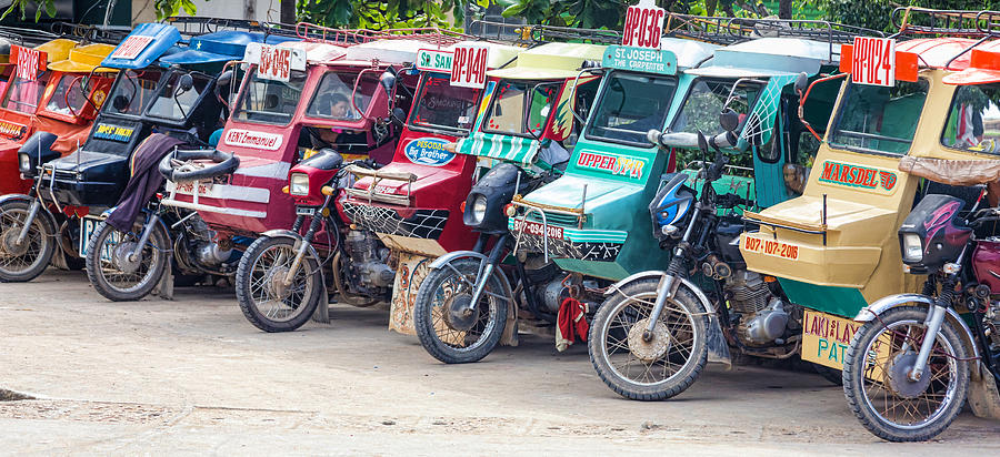 Motorized Tricycles Photograph by James BO Insogna