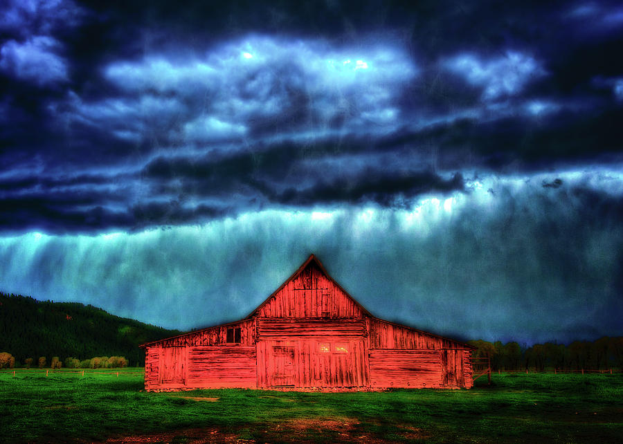 Moulton Barn Storm #2 Photograph by Charles Ford - Fine Art America