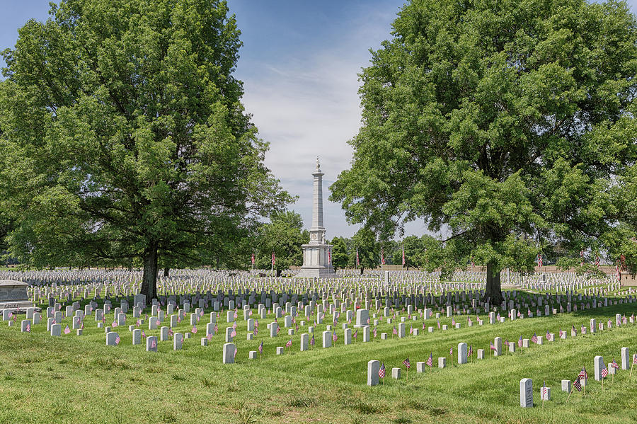 Mound City National Cemetery 1 Photograph by Susan Rissi Tregoning