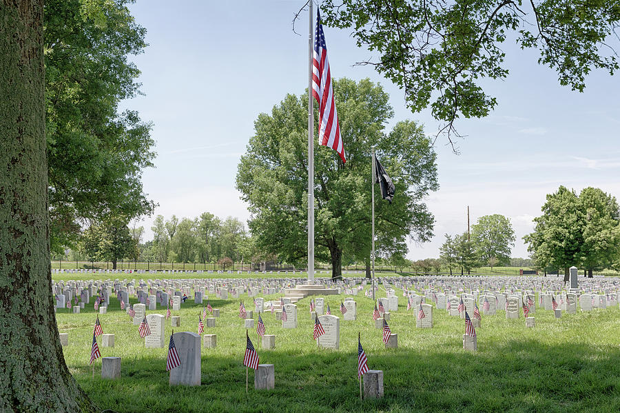 Mound City National Cemetery 4 Photograph by Susan Rissi Tregoning