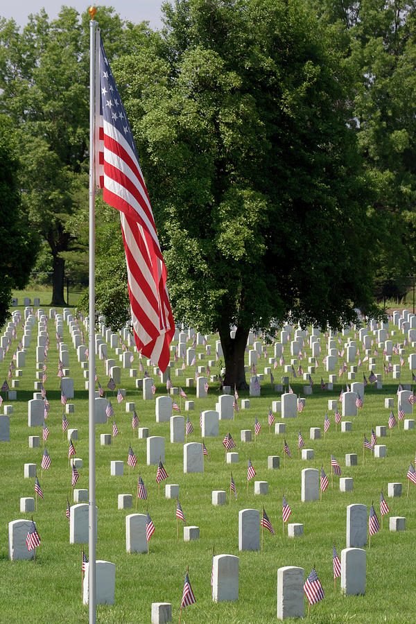 Mound City National Cemetery 5 Photograph by Susan Rissi Tregoning